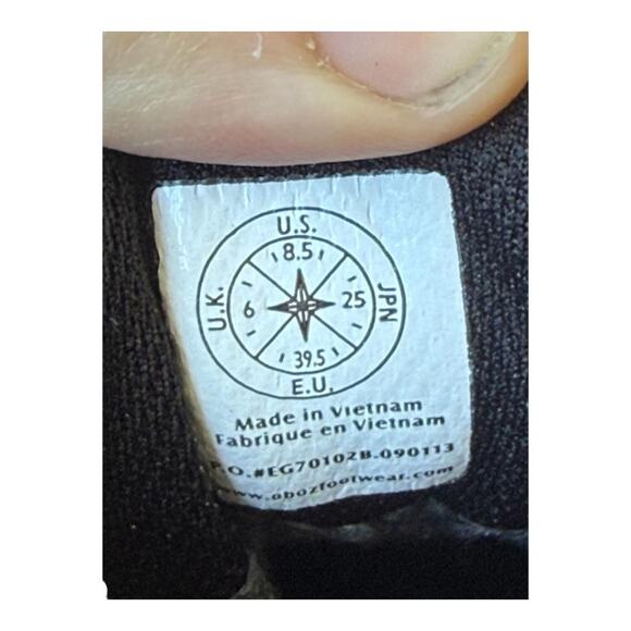 OBOZ Mystic Waterproof Hiking Shoe Women size 8.5 - Picture 5 of 6